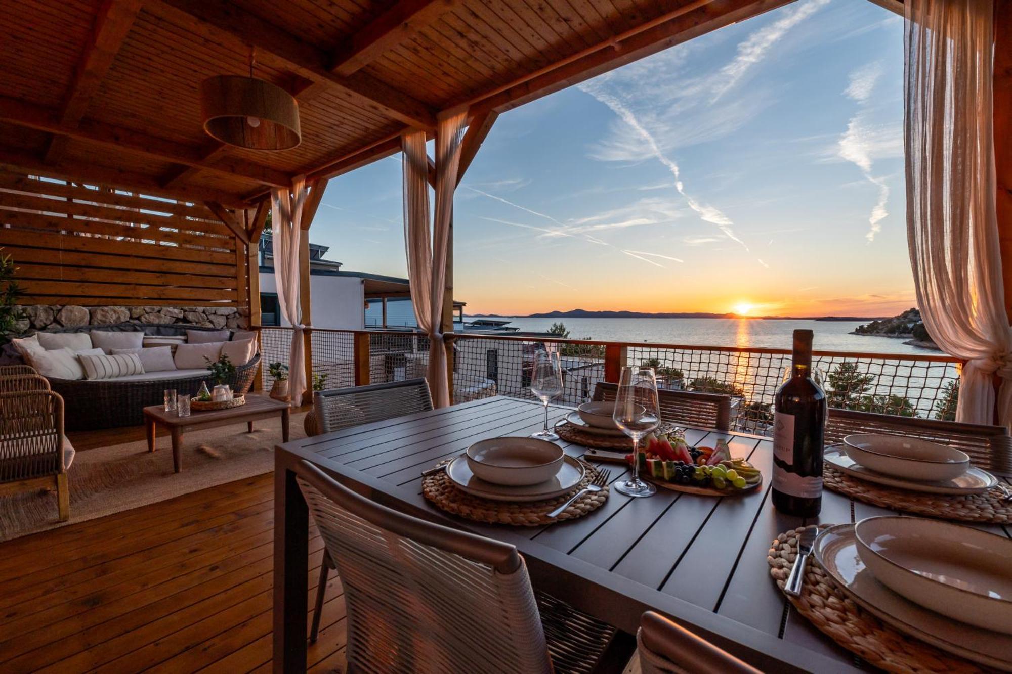 Venettus Premium Mobile Home Драге Экстерьер фото