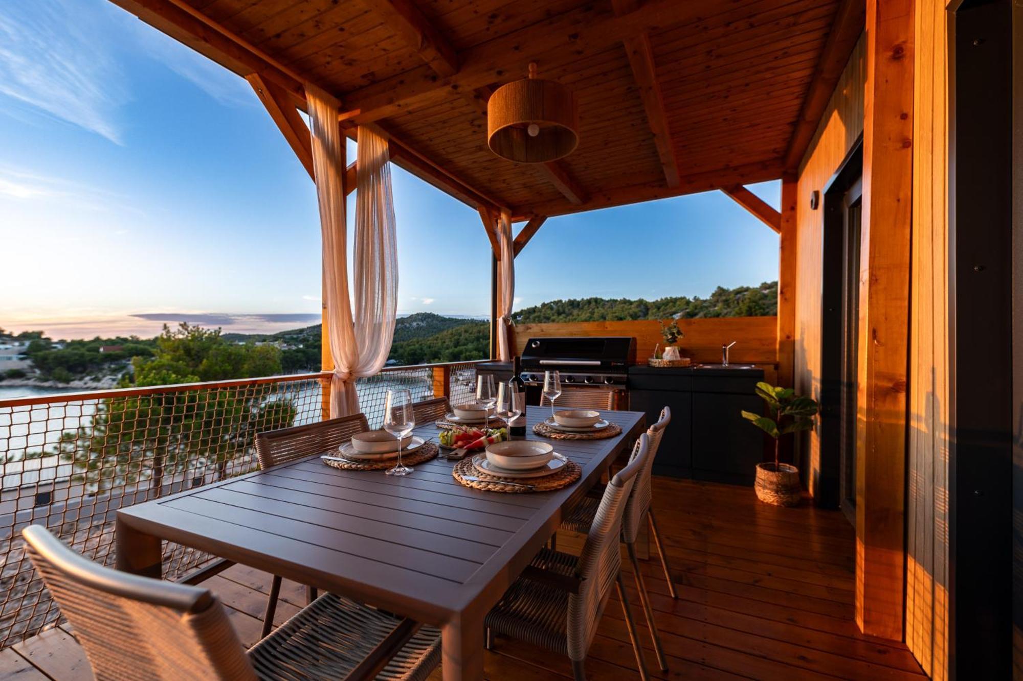 Venettus Premium Mobile Home Драге Экстерьер фото
