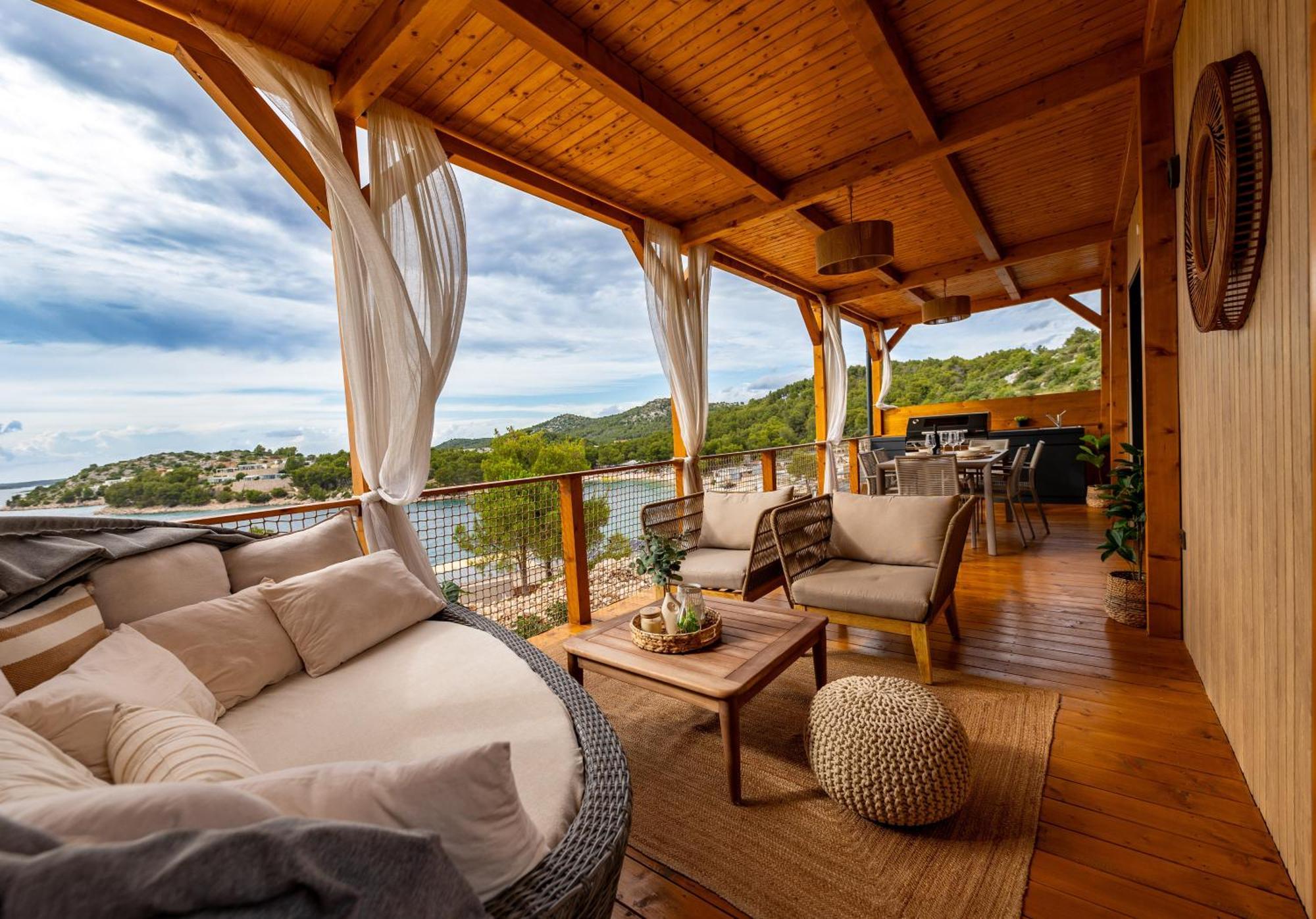 Venettus Premium Mobile Home Драге Экстерьер фото