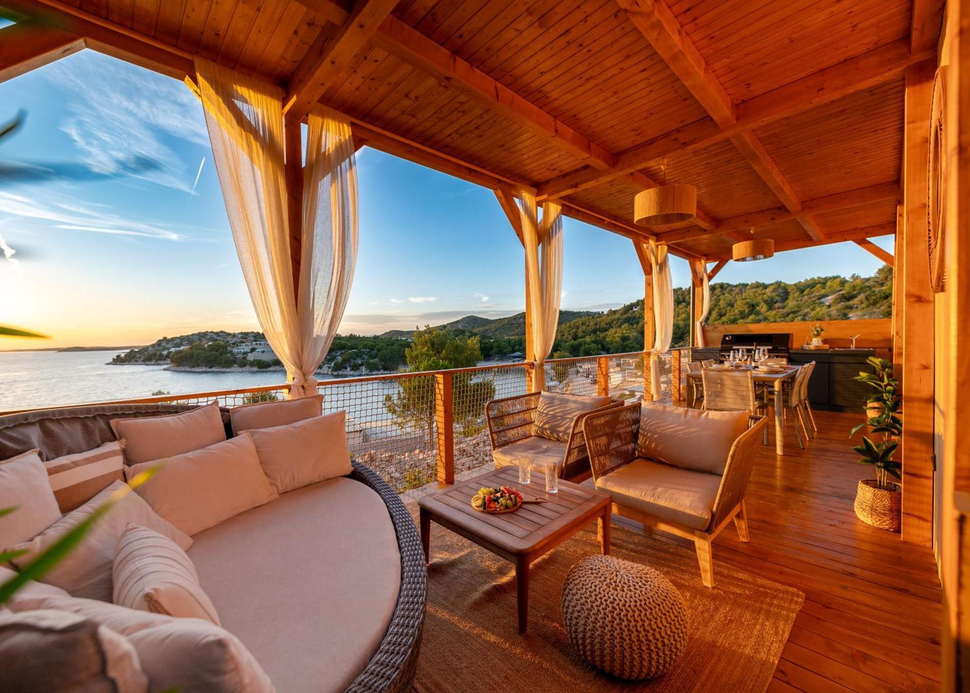 Venettus Premium Mobile Home Драге Экстерьер фото